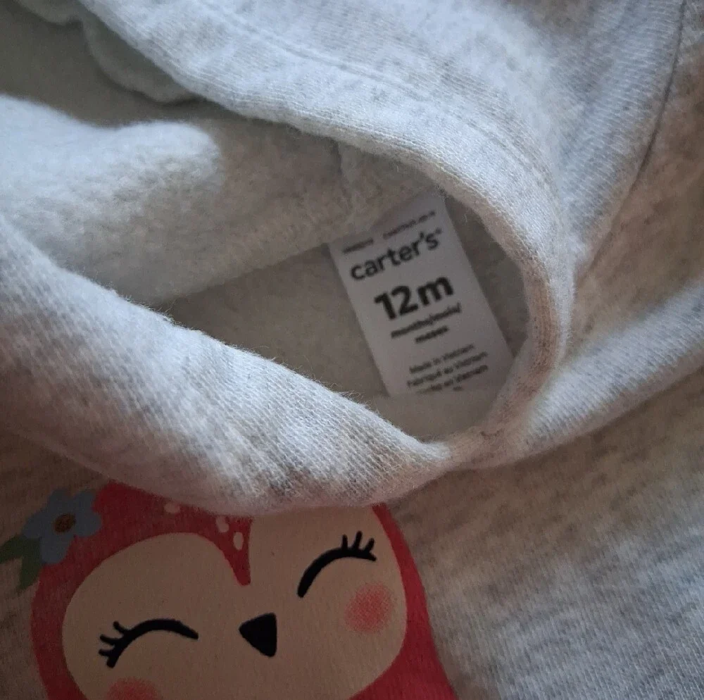 N/A cream hooded
